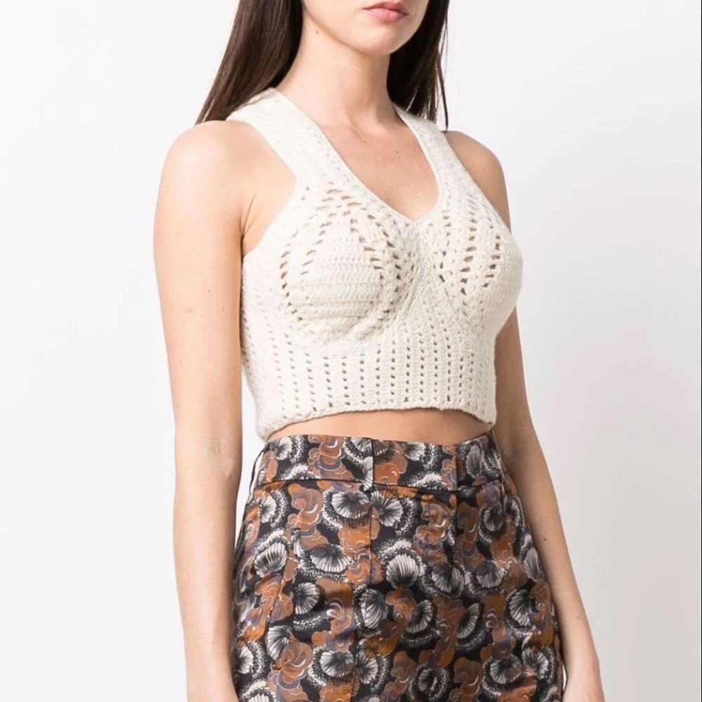 NWT Ulla Johnson Belle Crochet Top